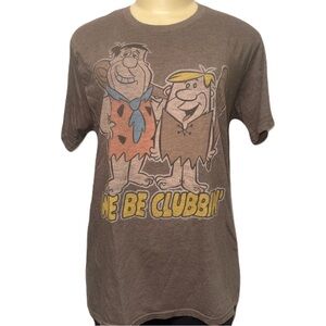 Vintage Flintstones Cartoon Graphic Tee